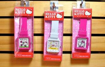 日本限定 三麗鷗 Hello Kitty 造型 手錶/手表 《 3款任選 》★ 日本製 ★ Zakka'fe