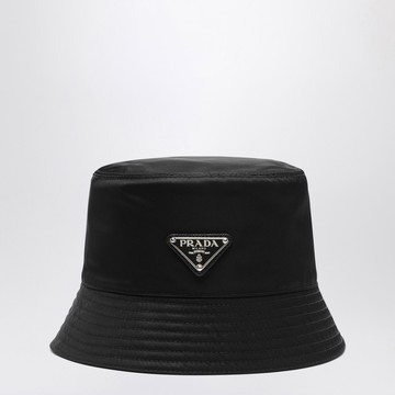 Black Re-Nylon fisherman's hat