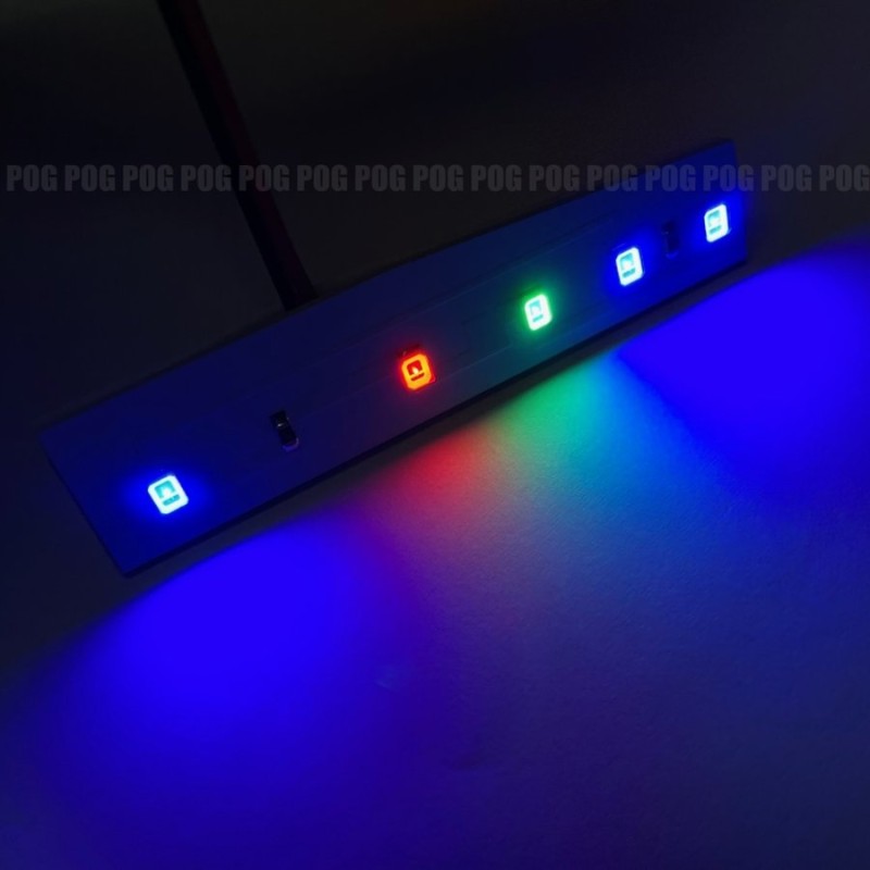 POG-MAX スズキ スペーシアギア MK53S スペーシアカスタム LED ブルー 青 シフトポジ インジケーター カスタムパーツ TN-435BL  通販 LINEポイント最大0.5%GET | LINEショッピング