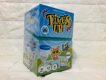 【桌遊侍】時間到 兒童版 正版實體店面快速出貨《免運.再送充足牌套》貓咪版.兒童版.小學遊戲.反應桌遊.沙漏.家庭遊戲