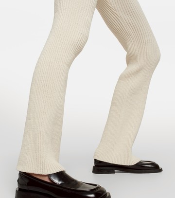 Ami Paris Ribbed-knit pants