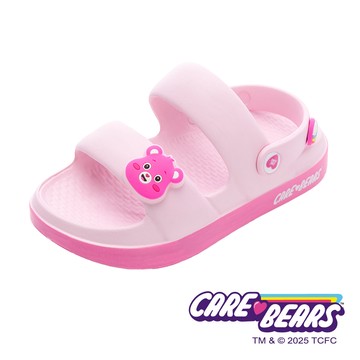 【CareBears】彩虹熊 童雙絆帶涼鞋-粉紅/CBKT59923