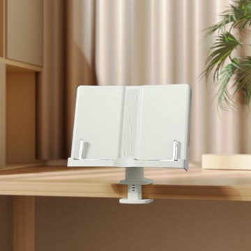 閱讀支架 看書閱讀架升降夾桌閱讀支架可調節固定手機平板書本書立支架