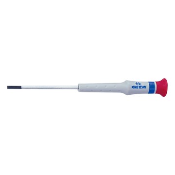 KING TONY 金統立 專業級一字精密起子 鉻釩合金鋼 圓型柄  1支