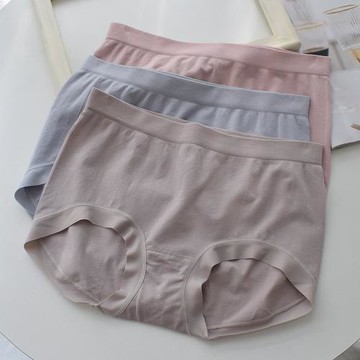 塞德納6926莫代爾無縫大紅內褲女舒適無痕純色中腰包臀短褲大彈力