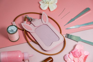 DB-IDB03 兔兔耳朵磁吸式識別證套