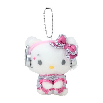 小禮堂 Sanrio 三麗鷗 Charmmy Kitty 絨毛玩偶吊飾 (心動星球)