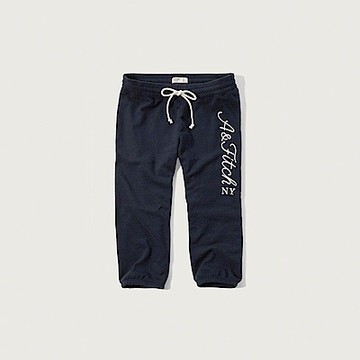 AF a&f Abercrombie & Fitch 女生 長褲 藍色 0480
