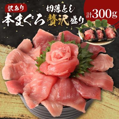 ふるさと納税 松浦市 長崎県産本まぐろ贅沢盛り100g×3パック(訳あり)