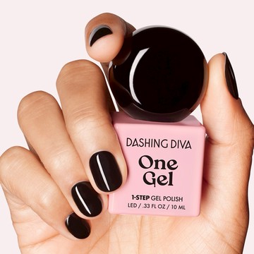 【Dashing Diva 】One Gel UV凝膠指甲油_經典黑/派對銀/冰霜白