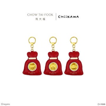 周大福 chiikawa聯名 吉伊卡哇 小八貓 兔兔 新春限定款黃金金章(多款可選)