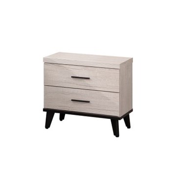 唯熙傢俱-凱熙橡木白床頭櫃