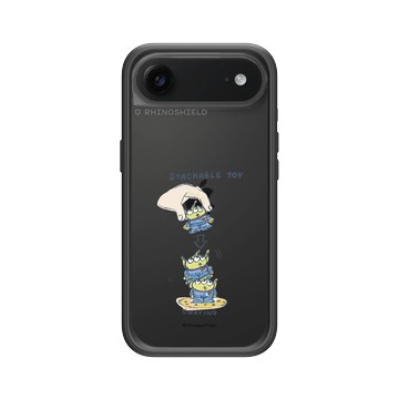 iPhone Air Mod NX -邊框背蓋組合 (相機按鈕) 黑 - 迪士尼-玩具總動員 Toy Story - 三眼怪疊疊樂玩具