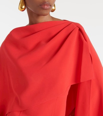 Roksanda Demetria caped midi dress