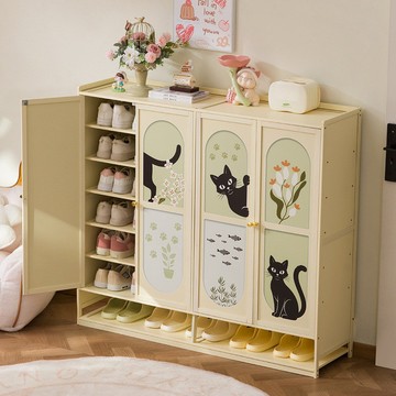 家用門口外多層鞋架神器大鞋櫃子入戶室內樓道竹簡易新款2025