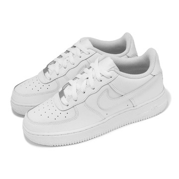 休閒鞋 Air Force 1 LE GS 大童 女鞋 全白 白 AF1 百搭 經典  FV5951-111