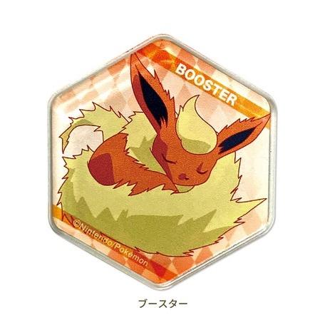 アイアップ　 ポケットモンスター ハニカムアクリルマグネット 第2弾 ポケモン ハニカム ブースター シャワーズ サンダース ブラッキー エーフィ