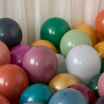 啞光色乳膠氣球  乳膠氣球 啞光氣球 氣球佈置 生日佈置 慶生佈置 氣球裝飾 佈置道具 派對氣球裝飾 會場佈置 節日氣球