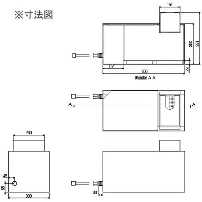 寿工芸 寿工芸 オーバーフロー水槽用ろ過槽 DXフィルター