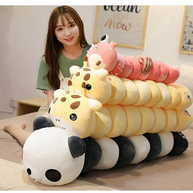 キリンクッション ぬいぐるみクッション ゆるっともっちりクッション パンダ 110cm 特大 アニマル もちもち 動物 大きい おもちゃ 雑貨 柔らかい 添い寝枕 通販 Lineポイント最大0 5 Get Lineショッピング
