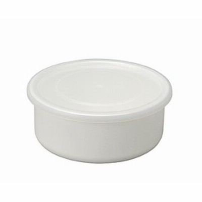野田琺瑯 野田ホーロー ホワイトシリーズ ラウンド 16cm ( RD-16 ) ホーロー容器 日本製