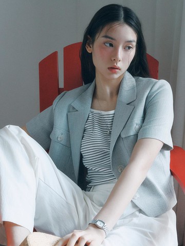 Shirt-style Short-sleeve Jacket (RMJKF25R13)
