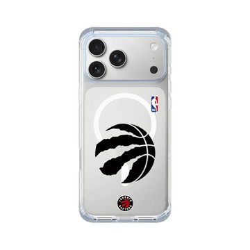 iPhone 17 Pro Max ClearX (MagSafe 兼容) 冰透藍 - NBA - B&W-多倫多暴龍 Toronto Raptors B&W