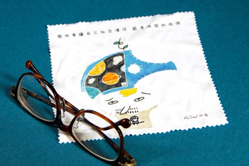 水彩語錄 眼鏡布 / 擦拭布 / 萬用布 - 想像