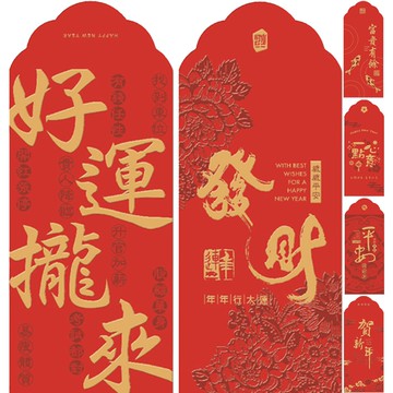 心意精緻紅包袋 (款式隨機出貨)