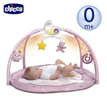 【chicco】繽紛聲光甜星熊健力架