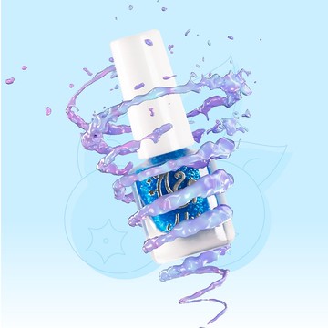 Mys蜜思水性指甲油 我的舒適時間-【藍莓琥珀糖】