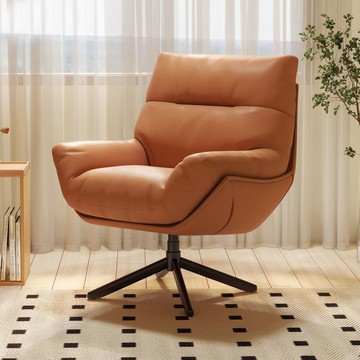 沙發椅單人客廳輕奢陽臺意式休閒設計師勞倫斯躺椅旋轉椅老虎椅子