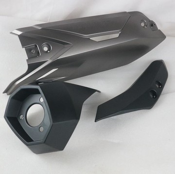 （熱門爆品）（萬人回購）現貨 機車臺灣19款賽艇XCITING S400i排氣管護罩護板防燙蓋外罩 機車配件