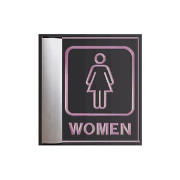 ZG1 鋁合金 PL (女廁) 崁牆式 LED指示燈座 / 個 PL20-04【APP滿額下單10%點數(單一帳號最高5000點)】1/31止