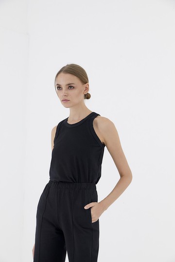 NORTH 高領細肩帶上衣