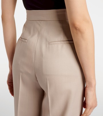 Max Mara Wool, mohair, and silk wide-leg pants