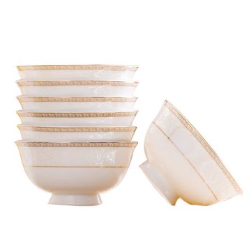 景德鎮不掛油陶瓷盤子菜盤菜碟子碗碟套裝家用飯碗骨碟簡約歐式