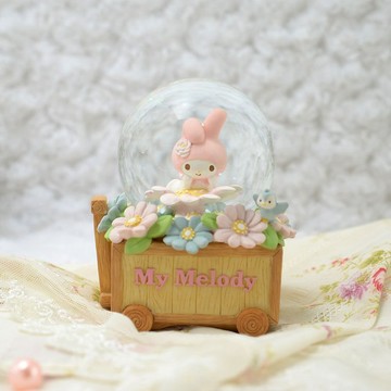 My Melody 花園小車 水晶球音樂鈴