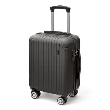 ROYAL POLO 心森活ABS拉鍊硬殼登機箱  鐵灰色  16吋