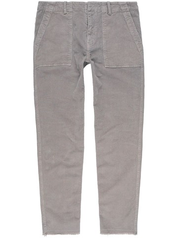 Nili Lotan - Jenna slim-cut trousers - women - Cotton/Spandex/Elastane/Polyester - 6 - Grey