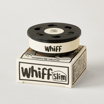 Whiff Solid Deodorizer Slim 100g (Beige/Black)