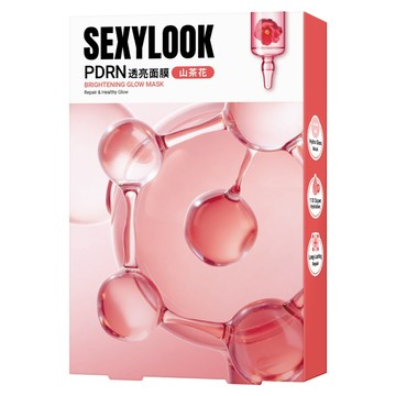 SEXYLOOK 西西露 PDRN山茶花透亮面膜  1組  5入
