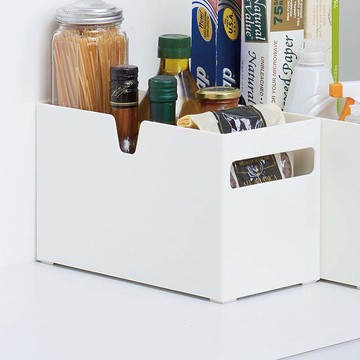 廚房系列平口式櫥櫃抽屜用ABS收納籃-寬15CM-3入 單一規格