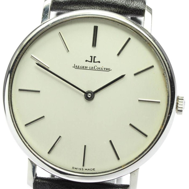 ☆良品【JAEGER-LECOULTRE】ジャガー・ルクルト アンティーク 9124.42 手巻き メンズ | LINEブランドカタログ