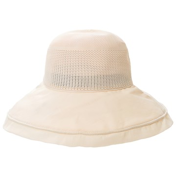 NeedsLabo COOL 抗UV涼爽寬簷遮陽帽  膚色  57.5cm