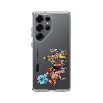 Galaxy S25 Ultra Clear 透明 - 航海王 One Piece - 海賊團系列-草帽一行人