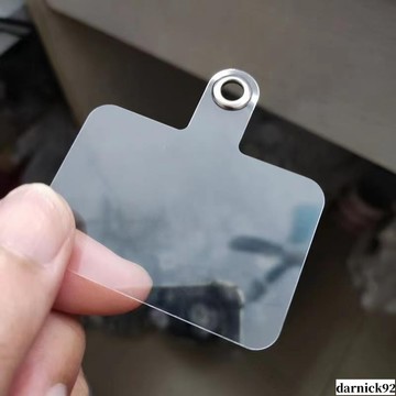 【台灣出貨】新款掛繩墊片透明貼片pvc手機殼通用掛繩斜跨手機掛飾吊飾材料片