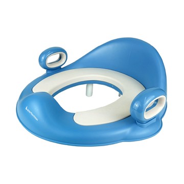 韓國 Perfection - 巴洛PU座便圈-藍色