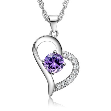 四葉草項鏈頸鏈吊墜  項鏈 女 純銀鎖骨鏈1入