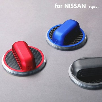 【Deff】Nissan 日產 東麗碳纖維 鋁合金 油箱飾蓋 (Type 2) 日本設計 台灣製造